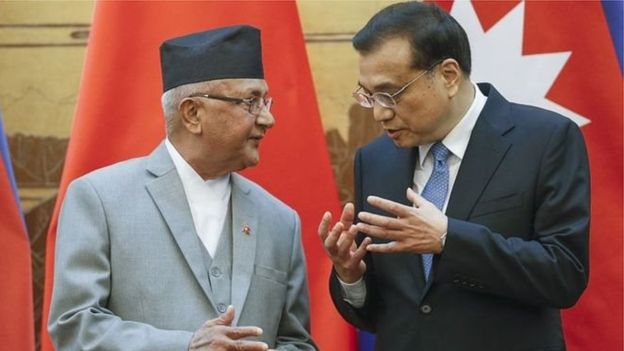 The road that passes through Nepal will connect China and India