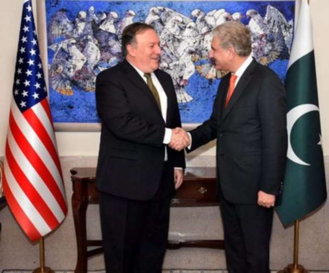 Pakistan Foreign Minister Qureshi, who went to talks on Iran in America, cried Kashmir's cry