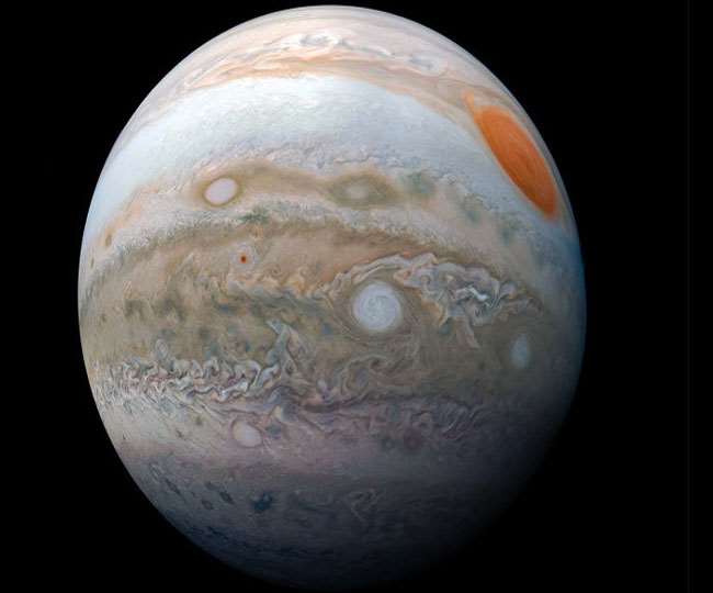 Water may be spread in Jupiter's atmosphere, a study of data collected from Juno spacecraft