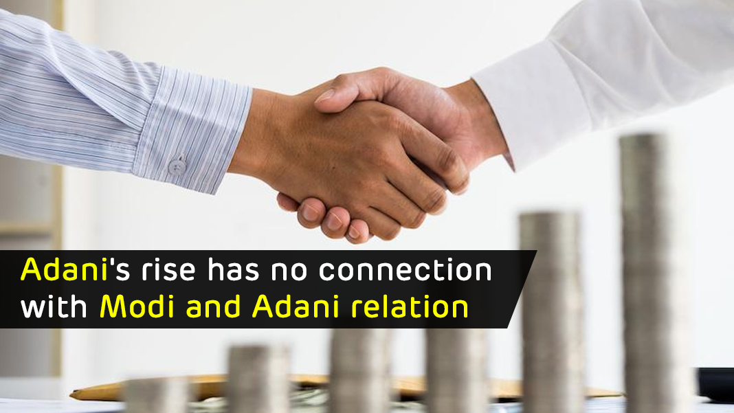 Modi and Adani relation